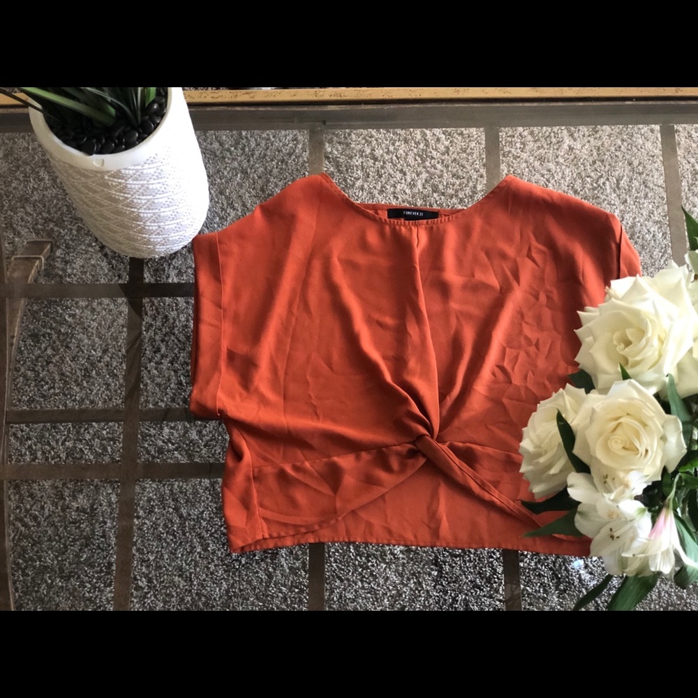 Forever21 Crop Blouse